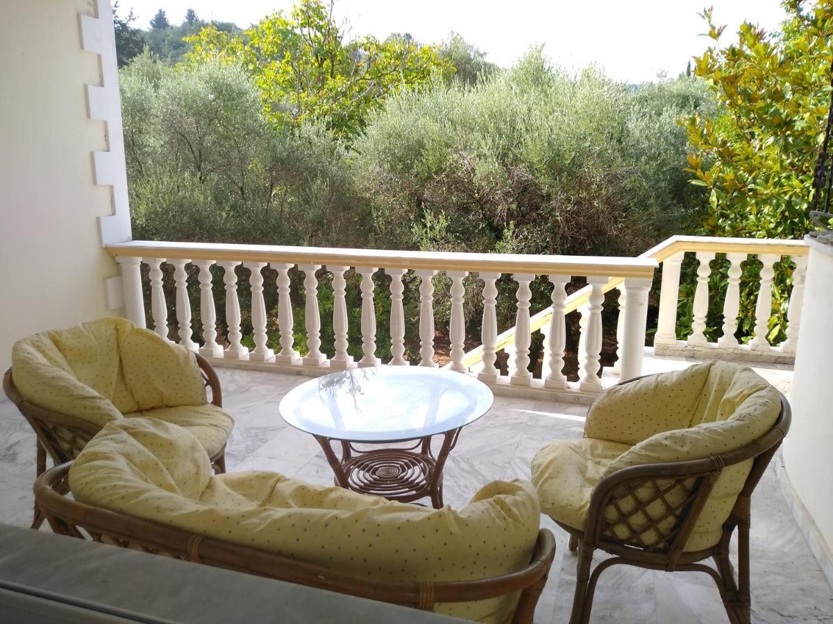 Antonios Olive Garden Acharavi Kerkyra Apartment Bagian luar foto